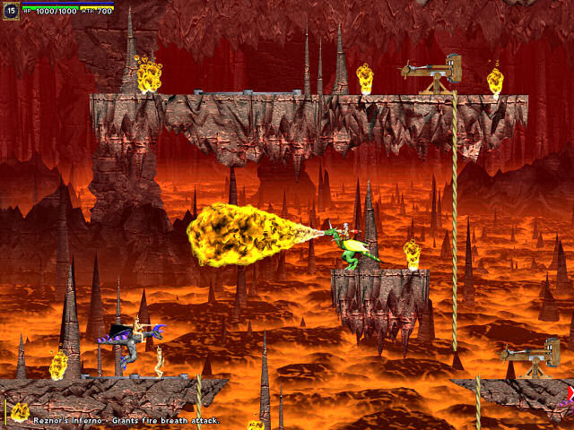 Screenshot of Atomic Battle Dragons